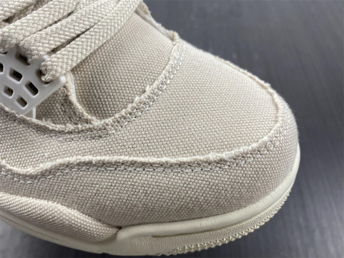 air jordan 4 retro blank canvas dq4909-100