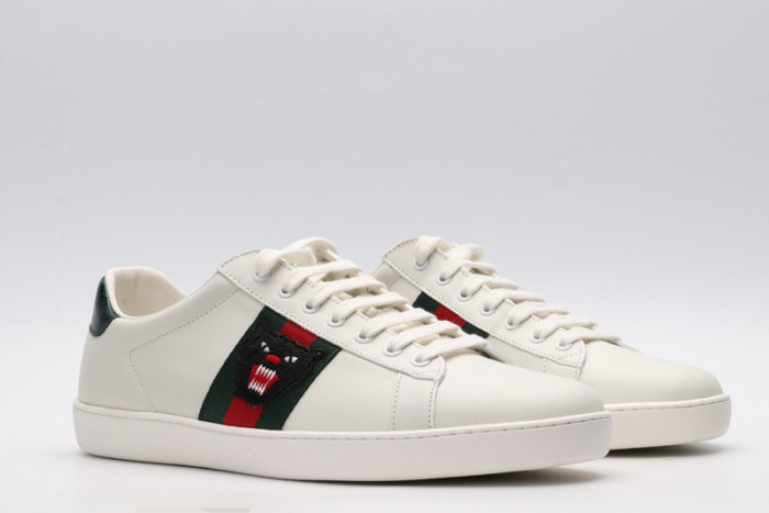 g*u*i ace embroidered low-top sneaker e2303