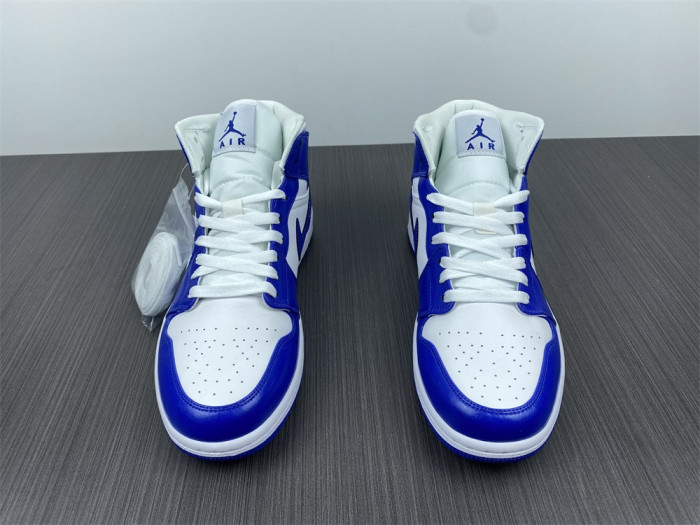 air jordan 1 mid kentucky blue bq6472-104