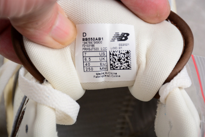 new balance 550 aime leon dore brown bb550ab1