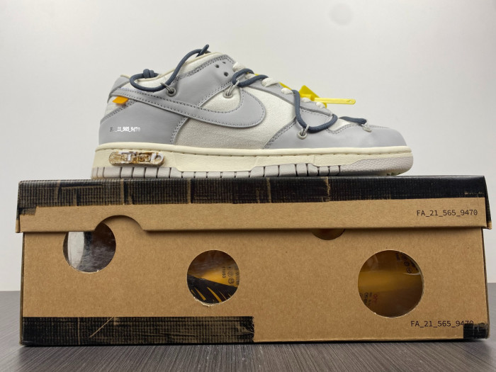 nike dunk low ow lot 41 dm1602-105