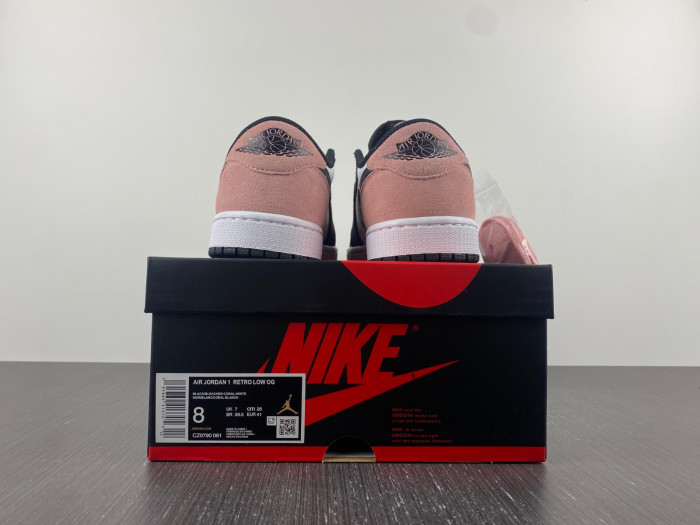 air jordan 1 low og bleached coral cz0790-061