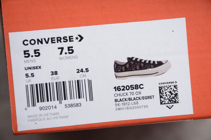 D*0r X CONVERSE B23 OBLIQUE LOW TOP SNEAKER 3SN249YNT3